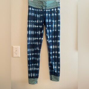 Joy Lab extra small tie dye blue and green leggings